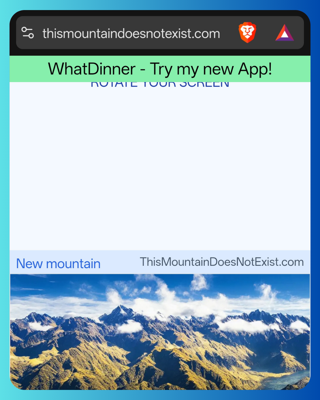 ThisMountain DoesNotExist